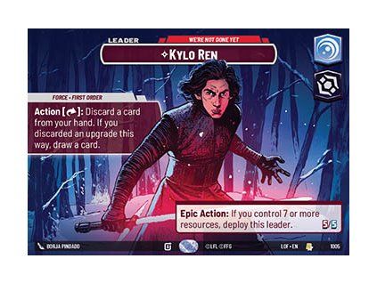 Kylo Ren, We're Not Done Yet (V.2)