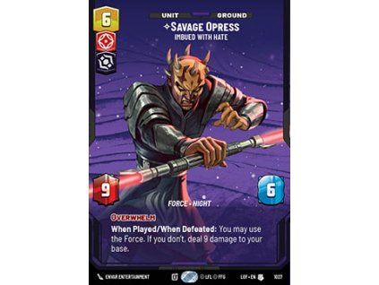 Savage Opress, Imbued With Hate (V.3)