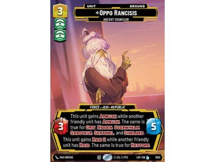 Oppo Rancisis, Ancient Councilor (V.3)