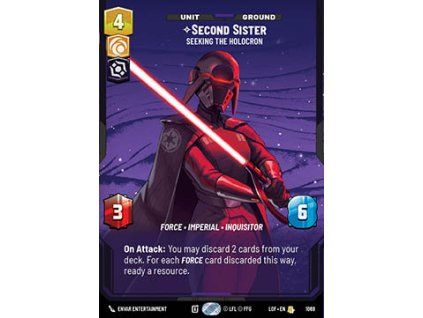 Second Sister, Seeking the Holocron (V.4)
