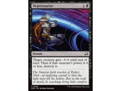 Depressurize
