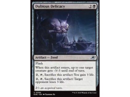 Dubious Delicacy