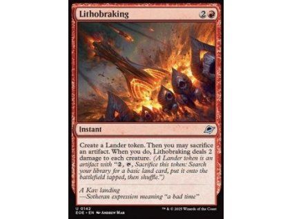 Lithobraking