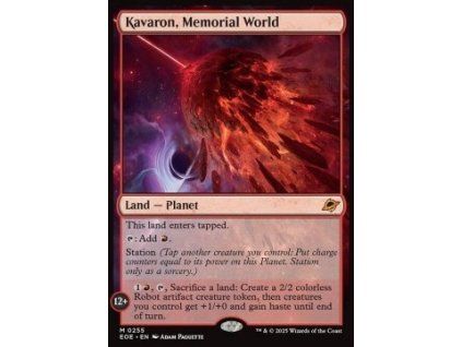 Kavaron, Memorial World