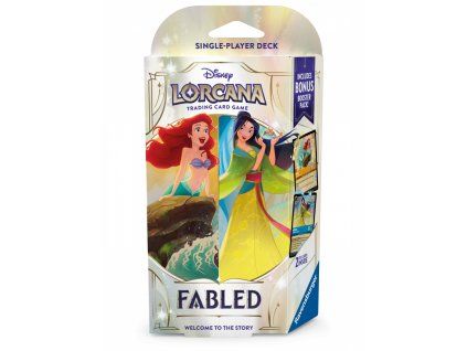 Disney Lorcana — Fabled - Amber & Sapphire Starter Deck