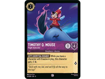 Timothy Q. Mouse - Flight Instructor