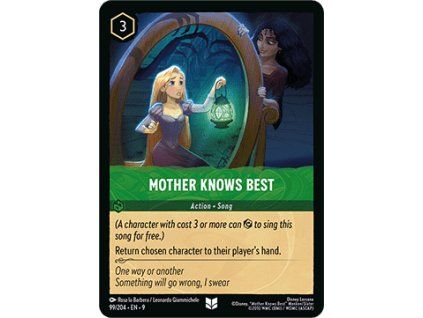 Mother Knows Best