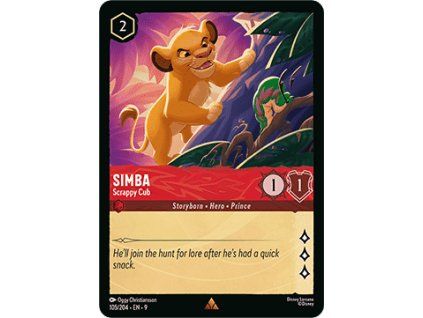 Simba - Scrappy Cub
