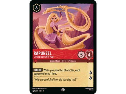 Rapunzel - Letting Down Her Hair