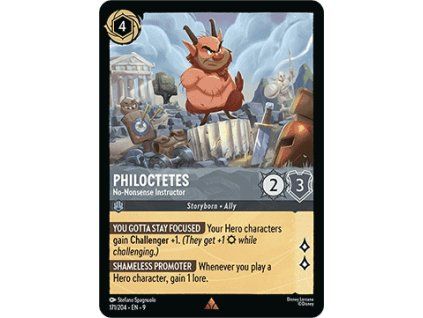 Philoctetes - No-Nonsense Instructor