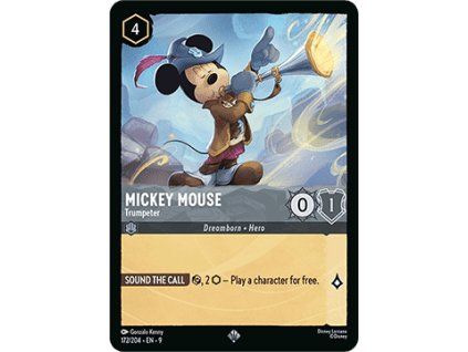 Mickey Mouse - Trumpeter