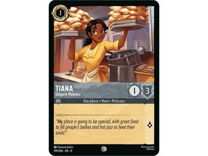 Tiana - Diligent Waitress