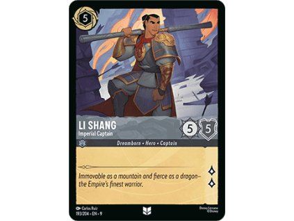 Li Shang - Imperial Captain