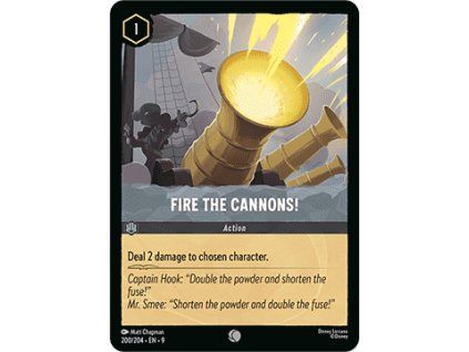 Fire the Cannons!