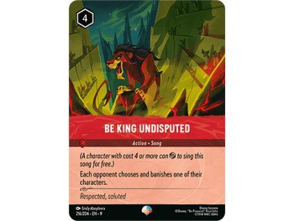 Be King Undisputed (V.2)