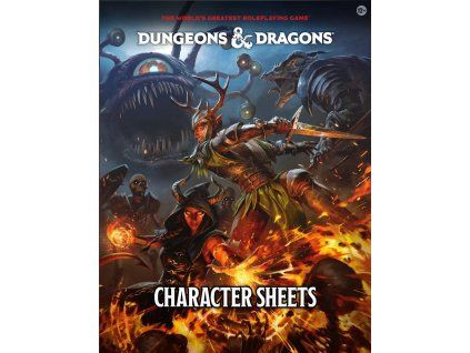 Dungeons and Dragons — Character Sheets 2024