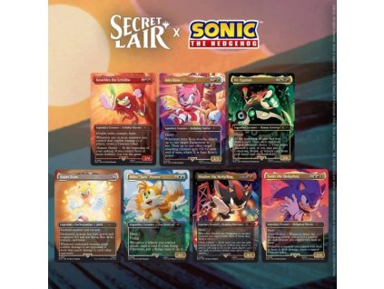 MTG SecretLairxSonicFriends FoesWPNExclusive