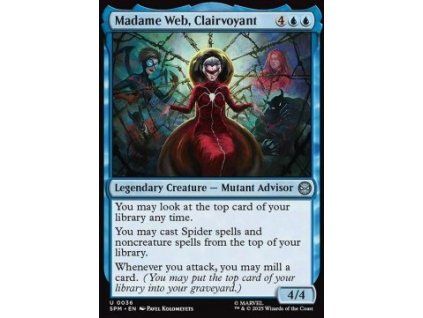 Madame Web, Clairvoyant