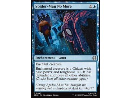 Spider-Man No More