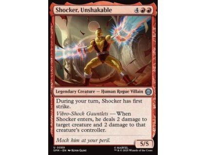 Shocker, Unshakable