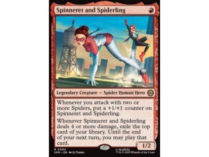 Spinneret and Spiderling