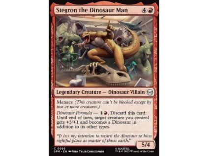 Stegron the Dinosaur Man