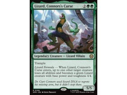 Lizard, Connors's Curse