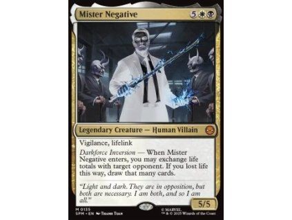 Mister Negative