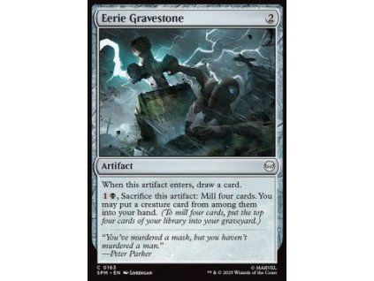 Eerie Gravestone