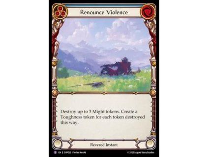 Renounce Violence (Rainbow Foil)