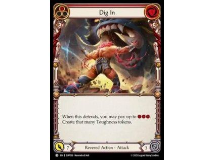 Dig In (Red) (Regular)
