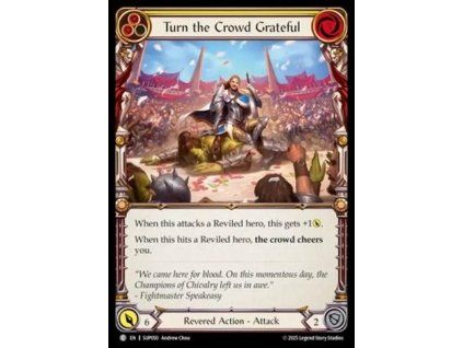 Turn the Crowd Grateful (Yellow) (Regular)