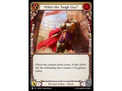 Who's the Tough Guy? (Yellow) (Regular)