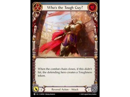 Who's the Tough Guy? (Blue) (Regular)