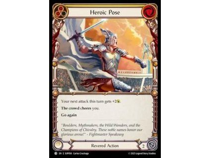 Heroic Pose (Yellow) (Regular)
