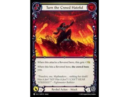 Turn the Crowd Hateful (Yellow) (Regular)