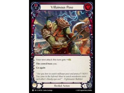 Villainous Pose (Yellow) (Regular)