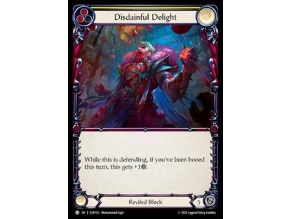 Disdainful Delight (Regular)