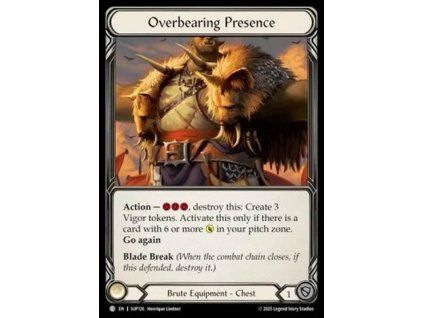 Overbearing Presence (Regular)