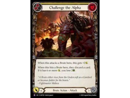Challenge the Alpha (Rainbow Foil)