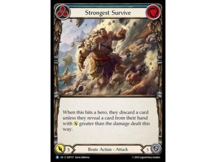 Strongest Survive (Blue) (Regular)