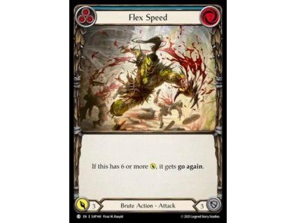 Flex Speed (Blue) (Rainbow Foil)