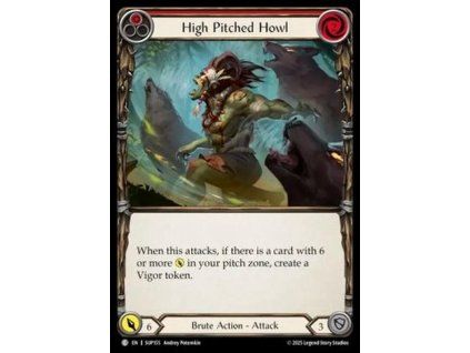 High Pitched Howl (Red) (Regular)