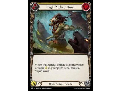 High Pitched Howl (Yellow) (Regular)