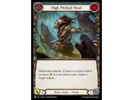 High Pitched Howl (Blue) (Regular)