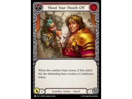 Shoot Your Mouth Off (Red) (Regular)