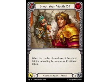 Shoot Your Mouth Off (Yellow) (Regular)