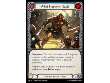 What Happens Next? (Regular)