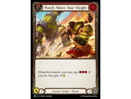 Punch Above Your Weight (Red) (Regular)