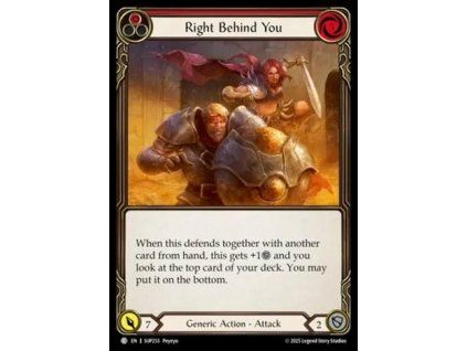 Right Behind You (Red) (Regular)